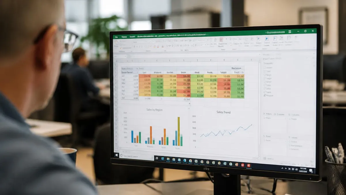Freeze Multiple Rows in Excel - Microsoft Excel certification study resource