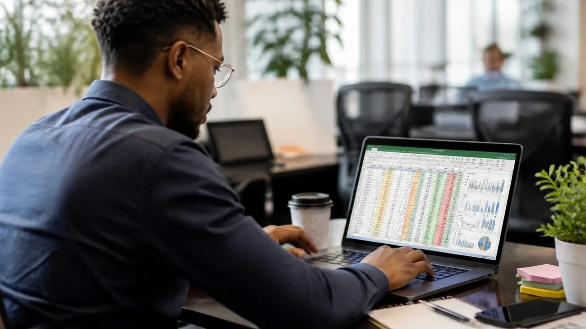 Freeze Panes in Excel - Microsoft Excel certification study resource