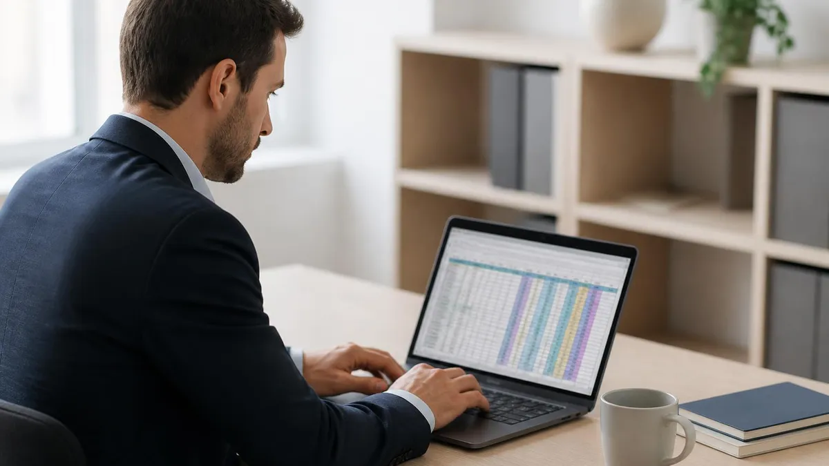 Excel Spreadsheet - Microsoft Excel certification study resource