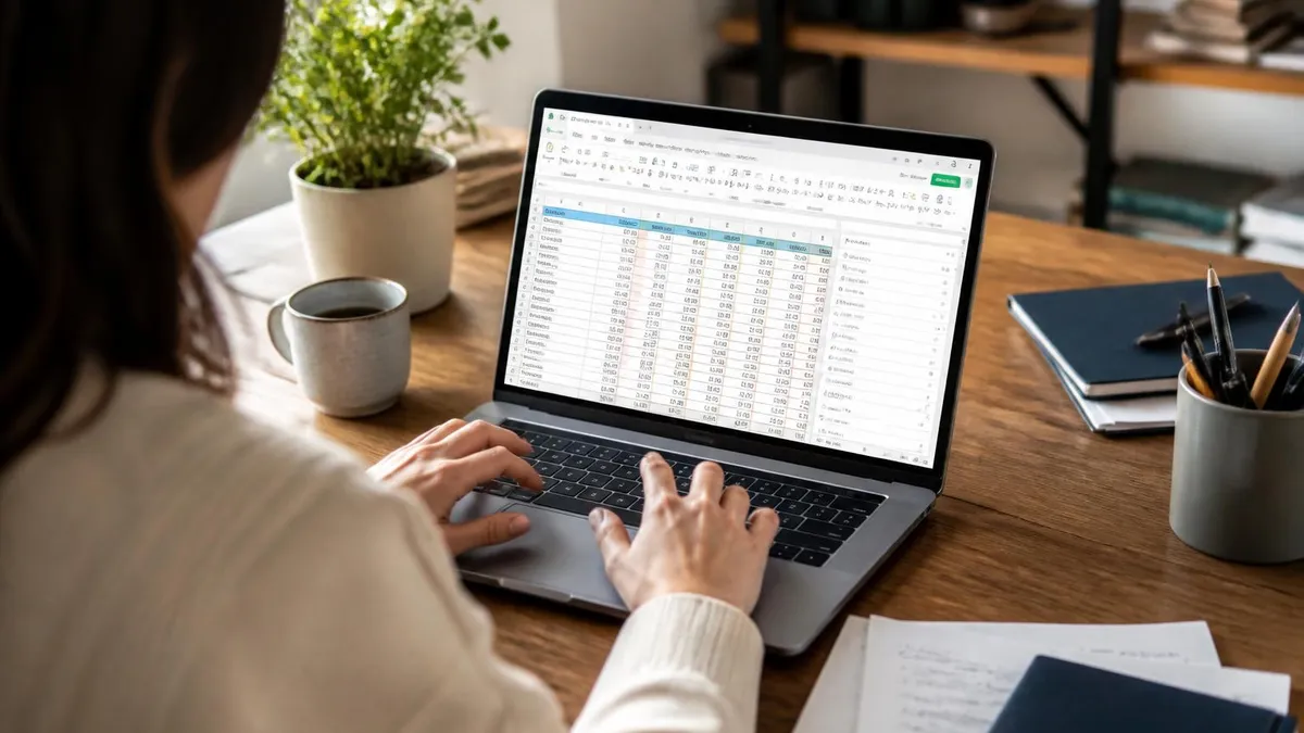 Excel Spreadsheet - Microsoft Excel certification study resource