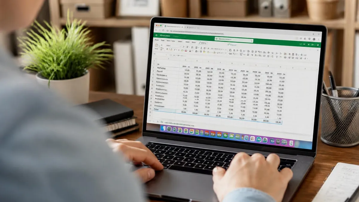 Excel Spreadsheet - Microsoft Excel certification study resource