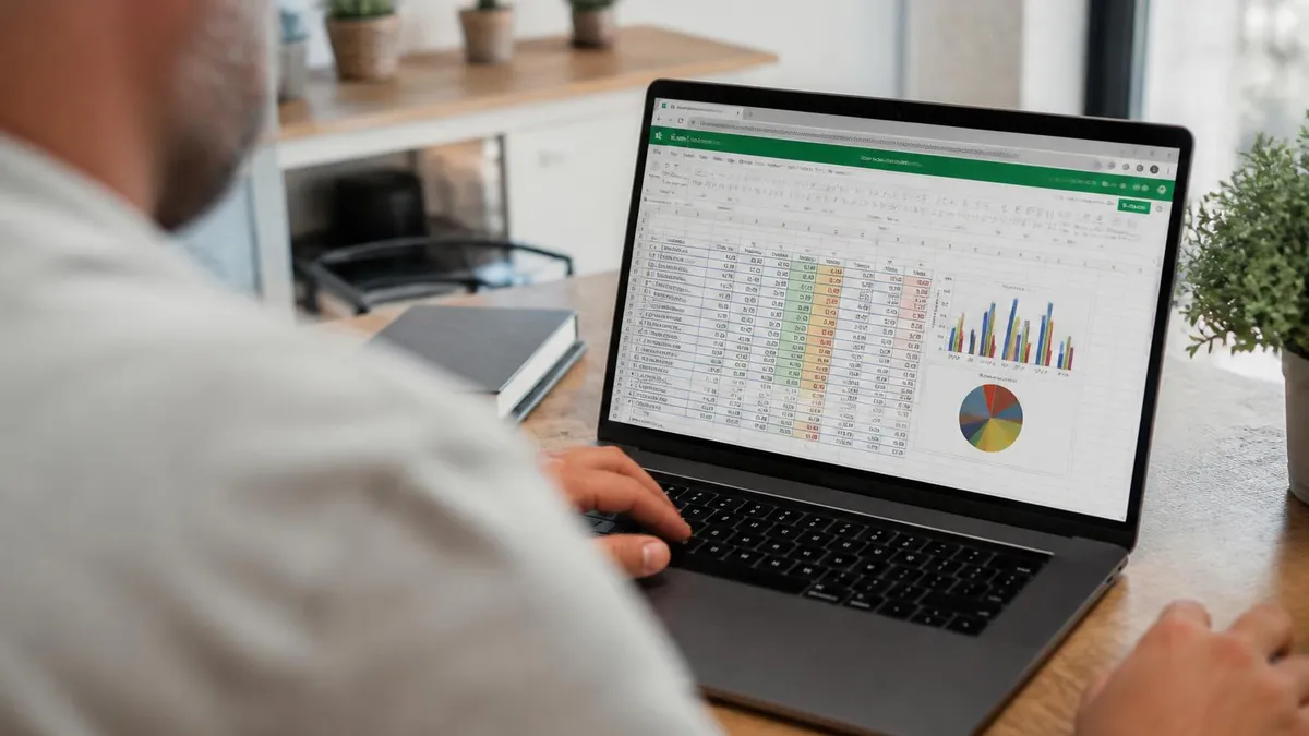 Excel Spreadsheet - Microsoft Excel certification study resource