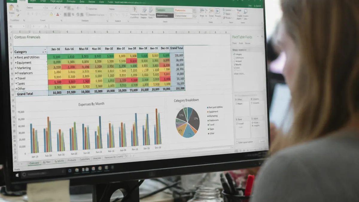 Excel Spreadsheet - Microsoft Excel certification study resource