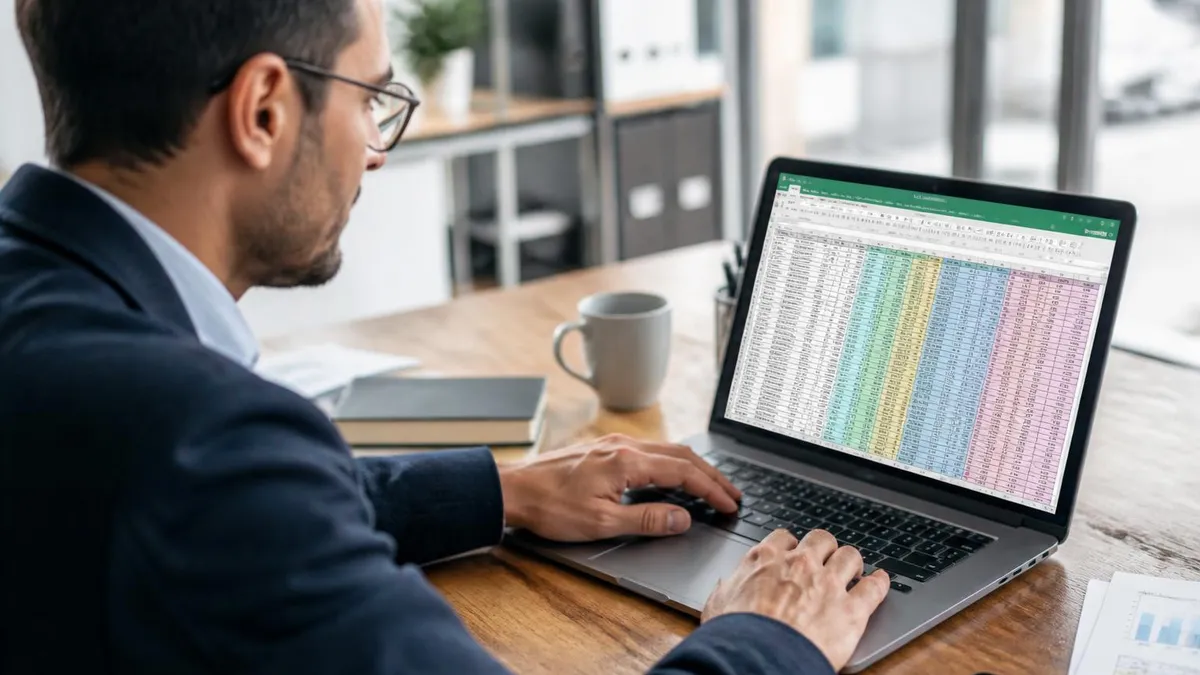 Excel Spreadsheet - Microsoft Excel certification study resource