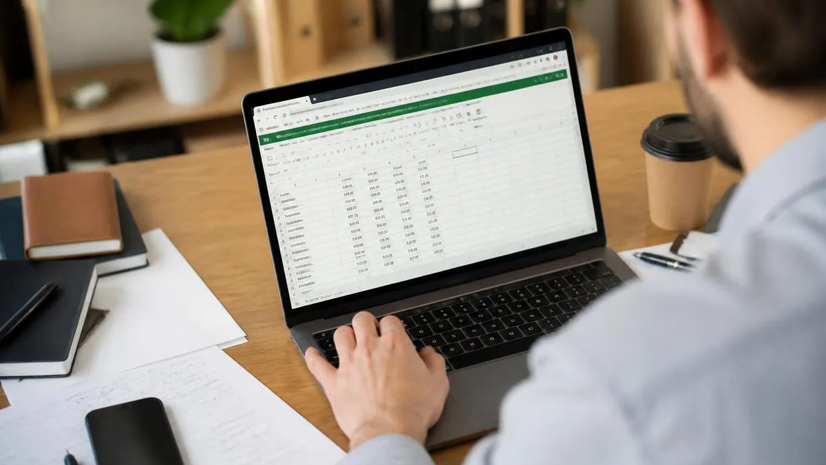 Excel Spreadsheet - Microsoft Excel certification study resource