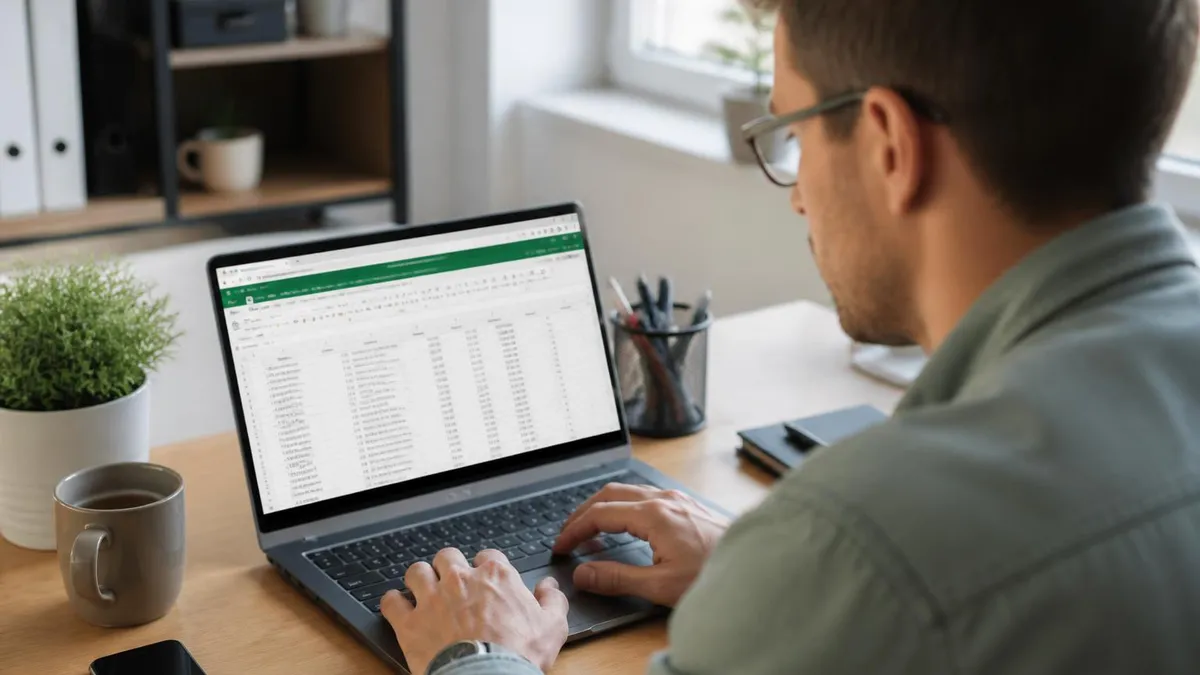 Excel Spreadsheet - Microsoft Excel certification study resource