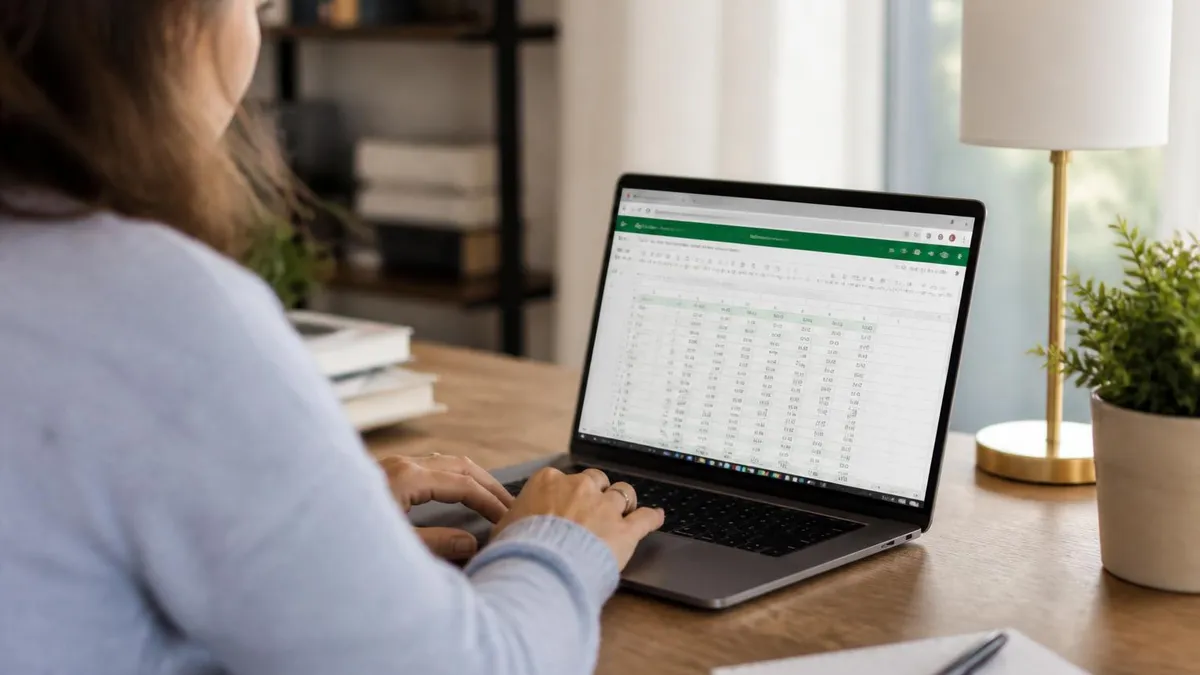 Excel Spreadsheet - Microsoft Excel certification study resource