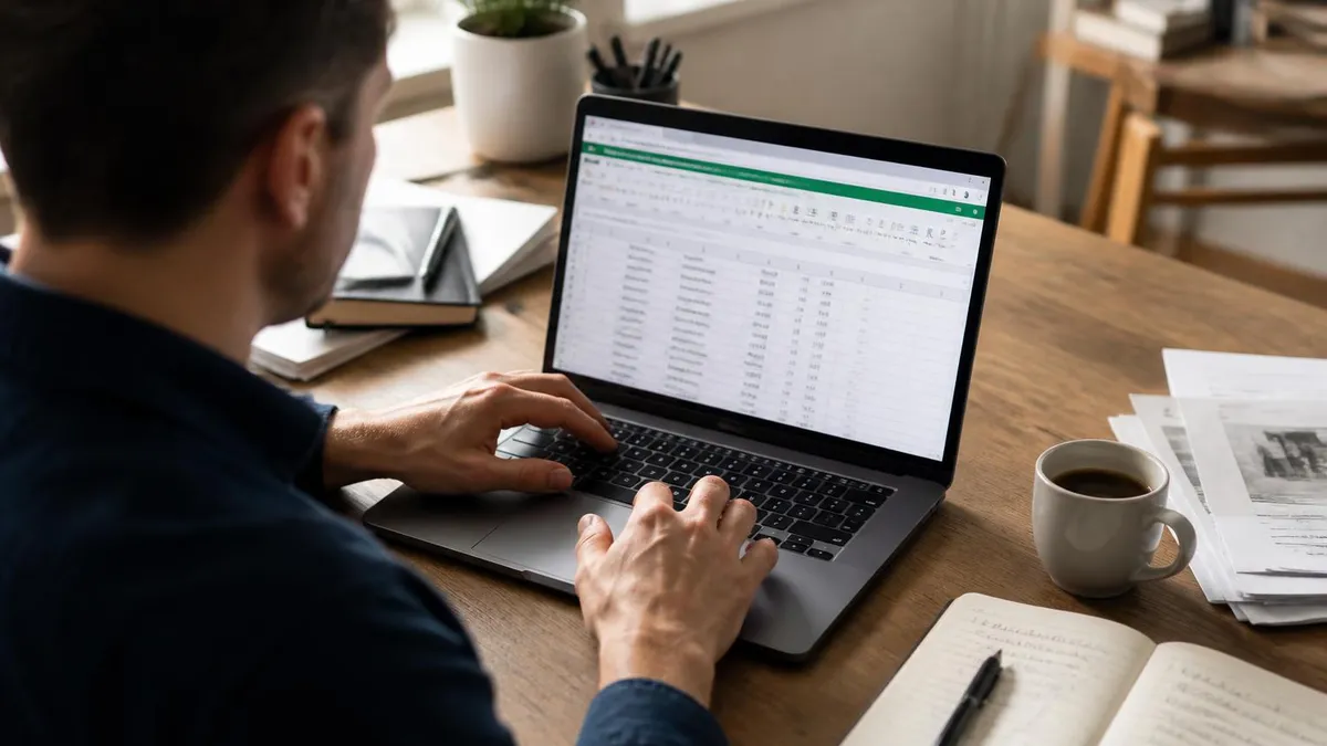 Excel Spreadsheet - Microsoft Excel certification study resource