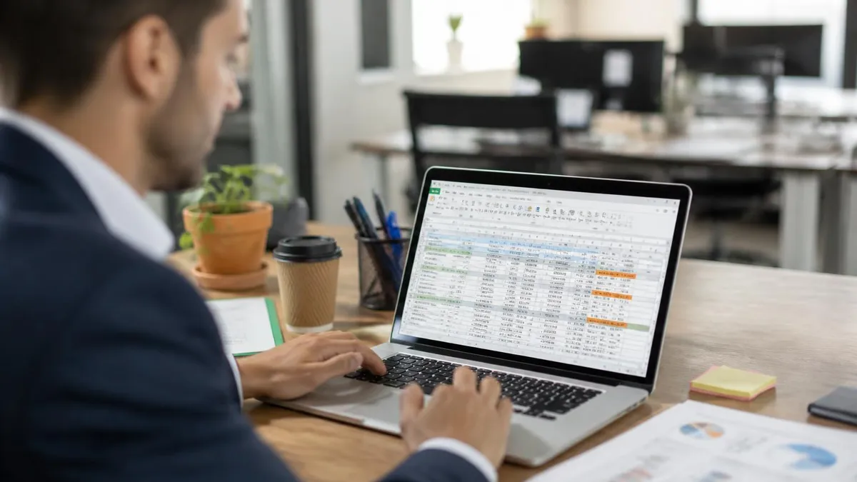 Excel Spreadsheet - Microsoft Excel certification study resource