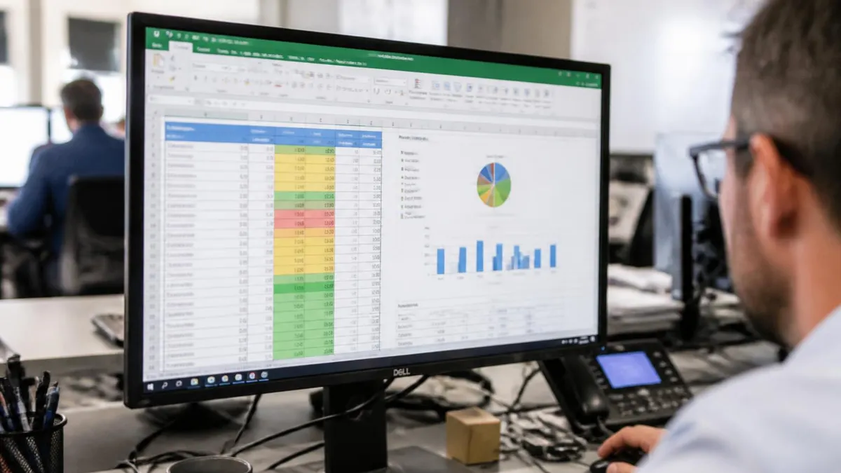 Excel Spreadsheet - Microsoft Excel certification study resource