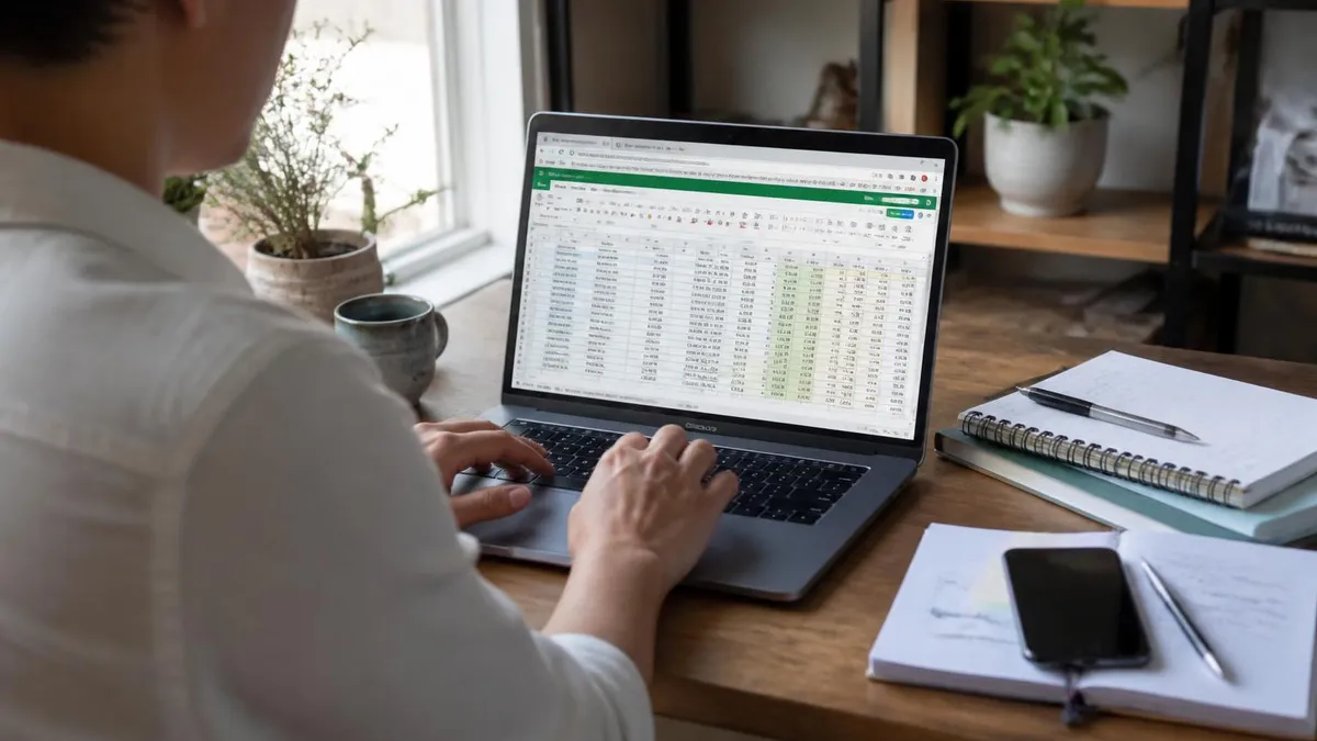 Excel Spreadsheet - Microsoft Excel certification study resource