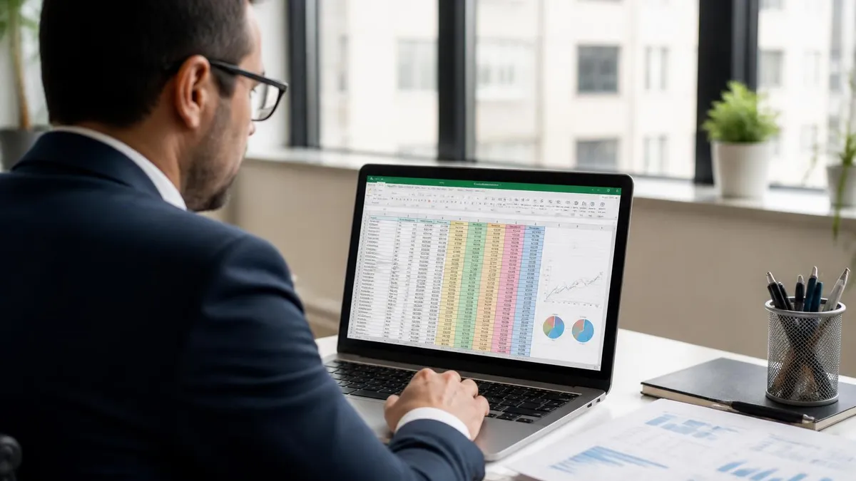 Excel Spreadsheet - Microsoft Excel certification study resource