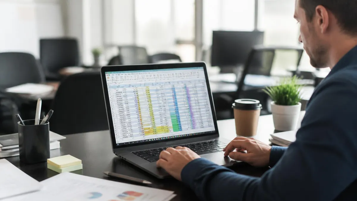 Excel Spreadsheet - Microsoft Excel certification study resource