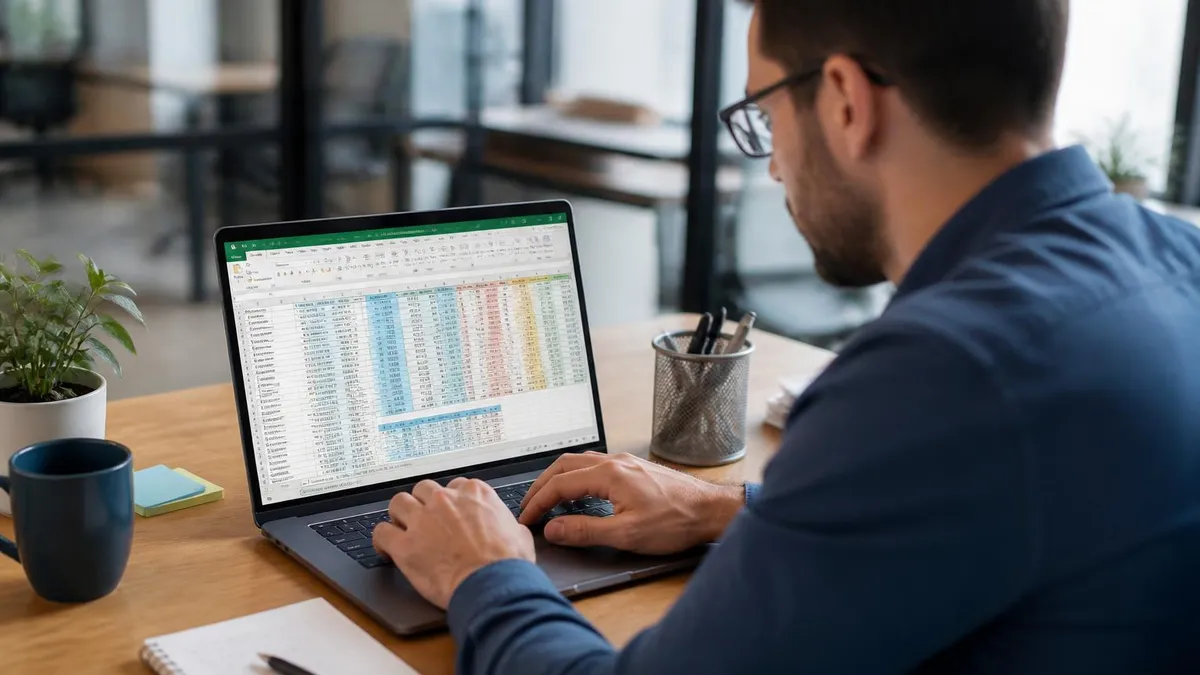 Excel Spreadsheet - Microsoft Excel certification study resource