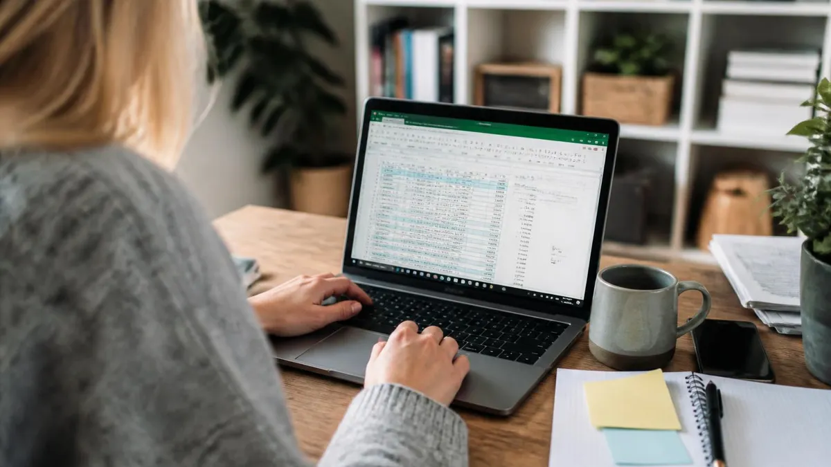 Excel Spreadsheet - Microsoft Excel certification study resource