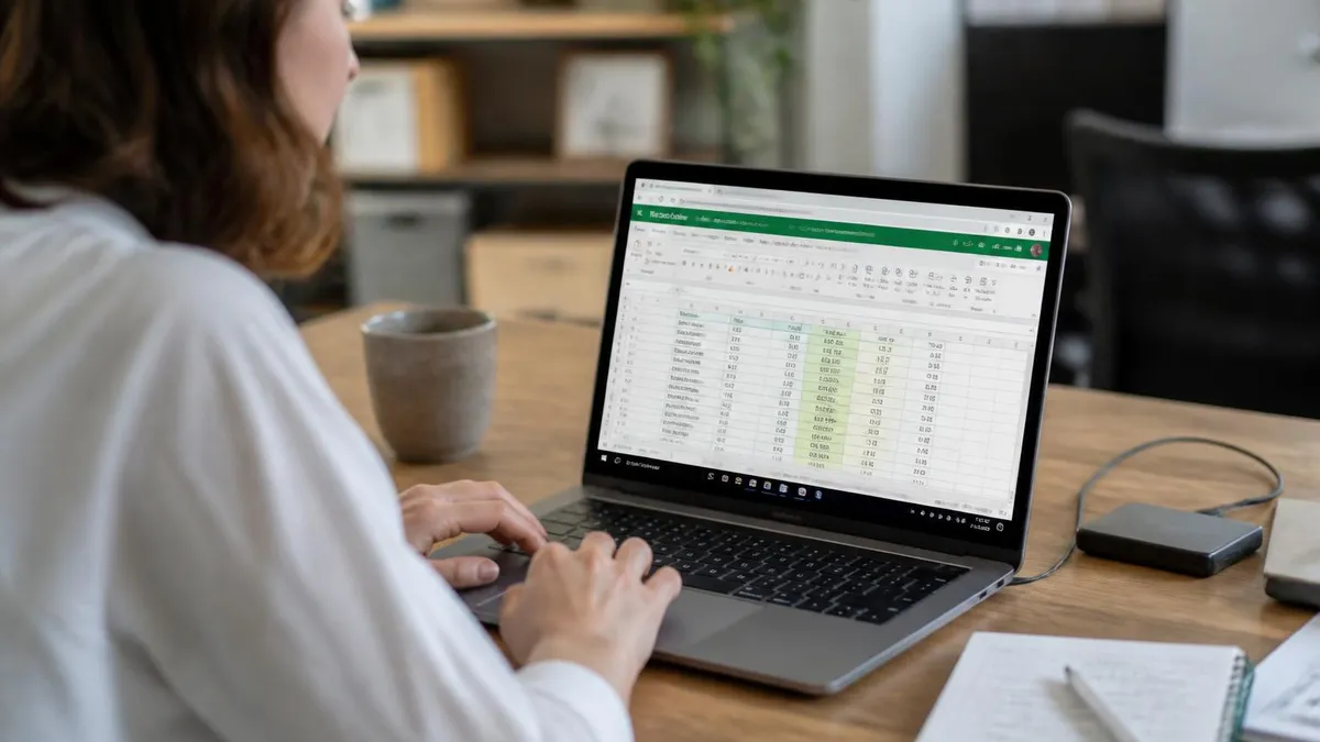 Excel Spreadsheet - Microsoft Excel certification study resource