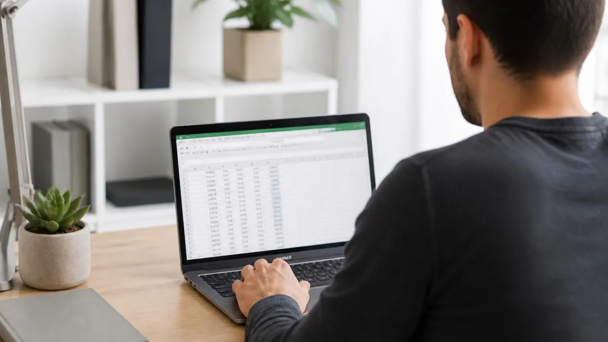 Excel Spreadsheet - Microsoft Excel certification study resource