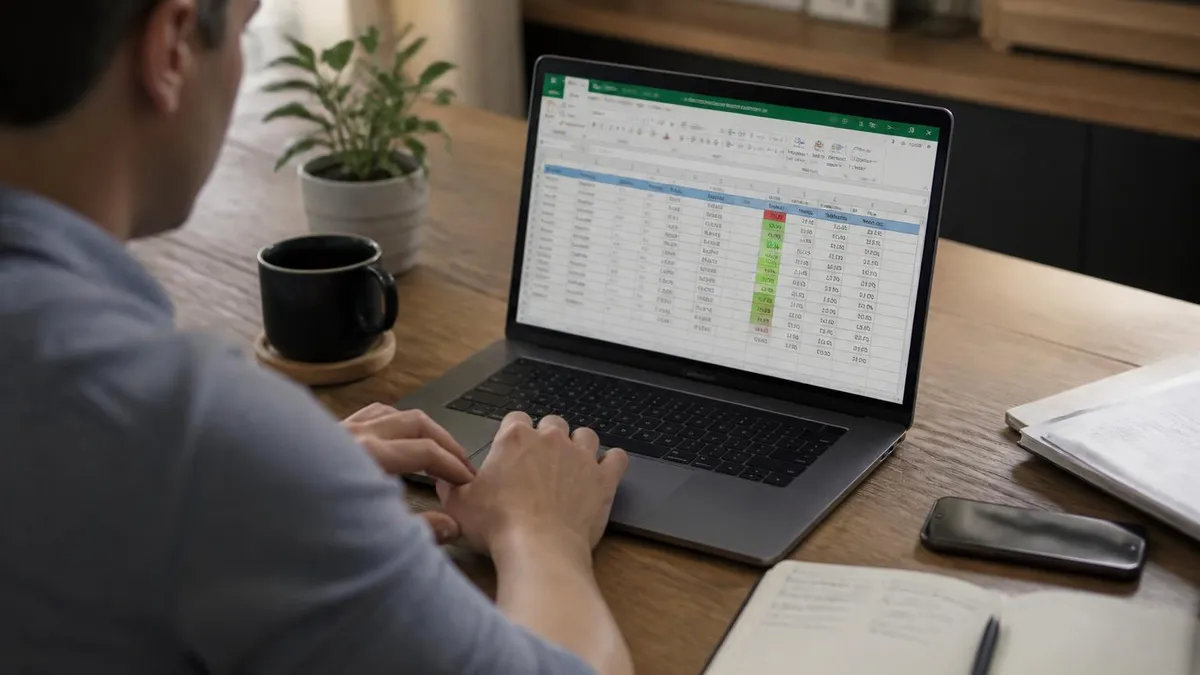 Excel Spreadsheet - Microsoft Excel certification study resource