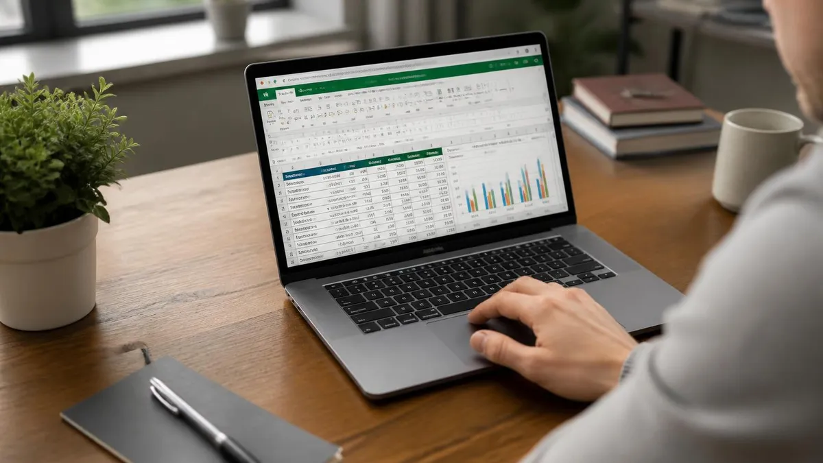 Excel Spreadsheet - Microsoft Excel certification study resource