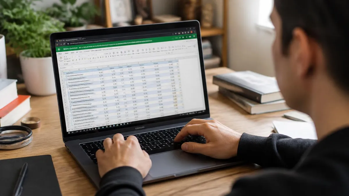 Excel Spreadsheet - Microsoft Excel certification study resource