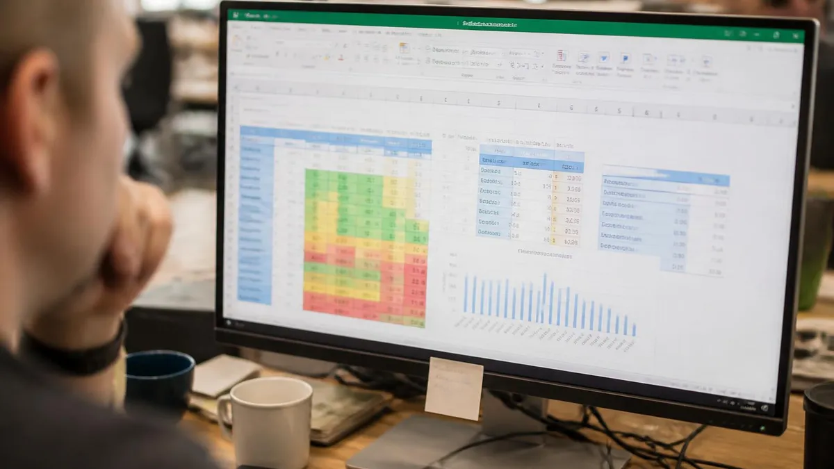 Excel Spreadsheet - Microsoft Excel certification study resource