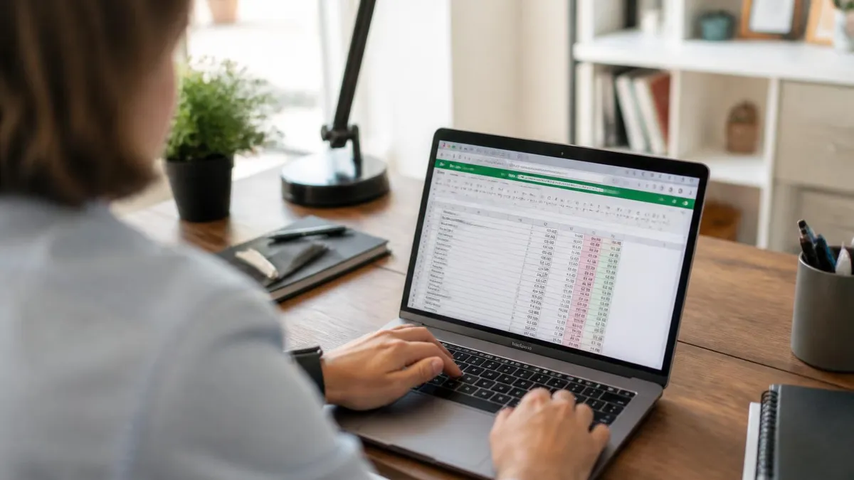 Excel Spreadsheet - Microsoft Excel certification study resource