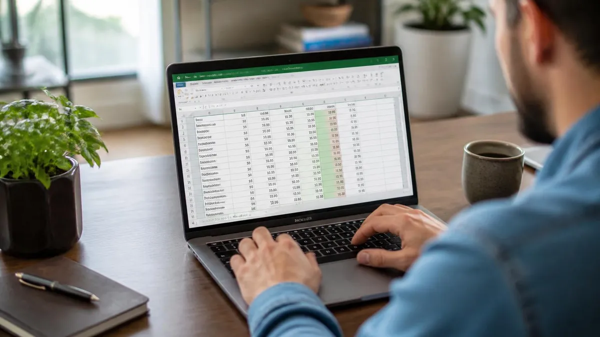 Excel Spreadsheet - Microsoft Excel certification study resource