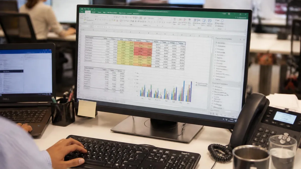 Excel Spreadsheet - Microsoft Excel certification study resource
