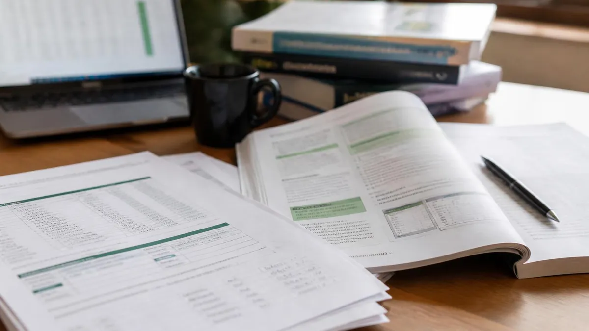 Excel Spreadsheet - Microsoft Excel certification study resource