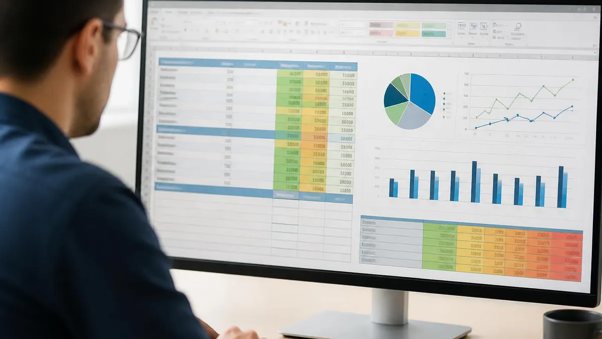 Excel Spreadsheet - Microsoft Excel certification study resource