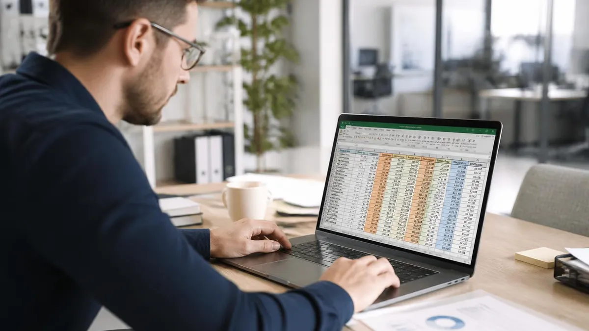 Excel Spreadsheet - Microsoft Excel certification study resource