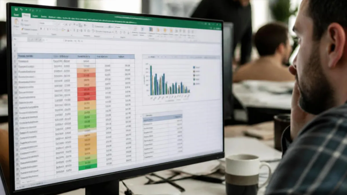 Excel Spreadsheet - Microsoft Excel certification study resource
