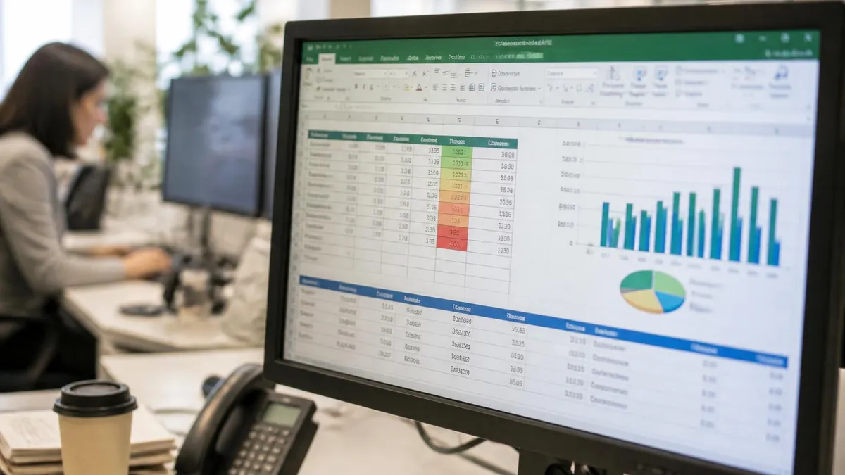 Excel Spreadsheet - Microsoft Excel certification study resource