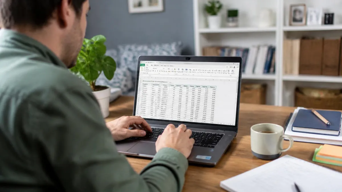 Excel Spreadsheet - Microsoft Excel certification study resource