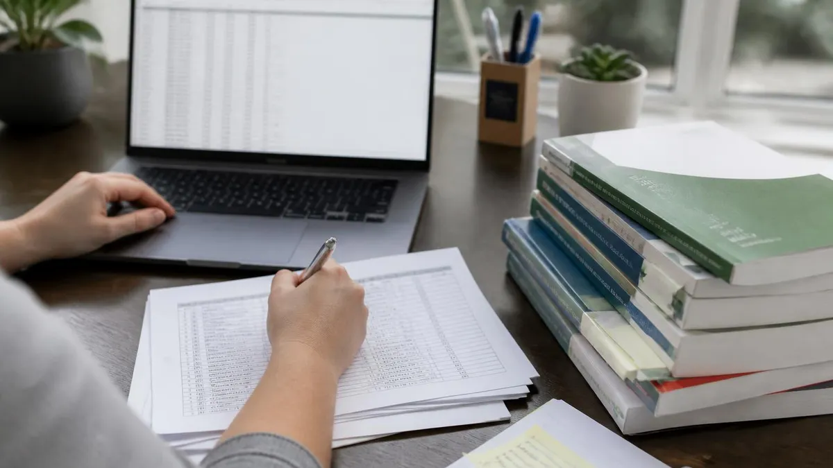 Excel Spreadsheet - Microsoft Excel certification study resource