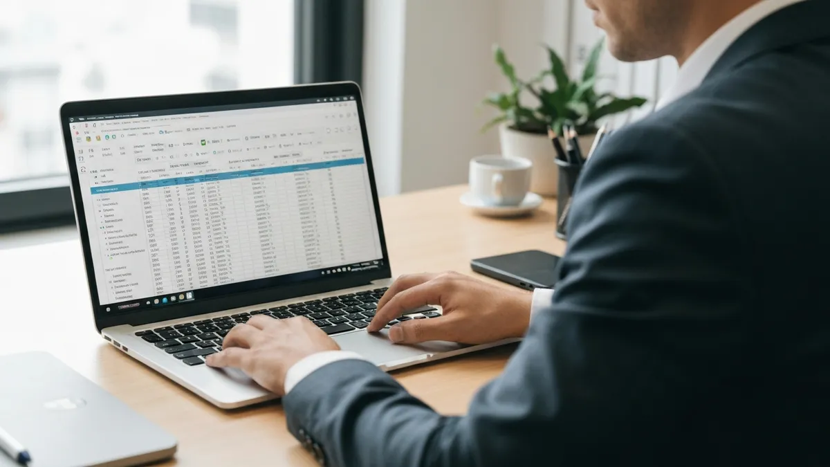 Excel Spreadsheet - Microsoft Excel certification study resource