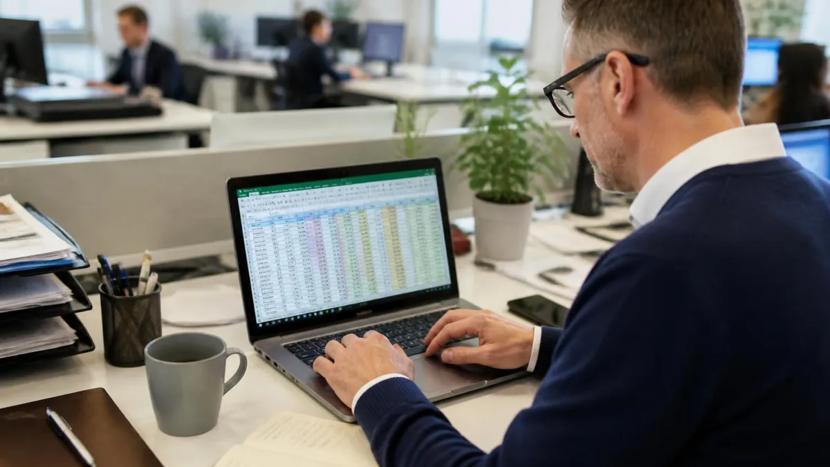 Excel Spreadsheet - Microsoft Excel certification study resource