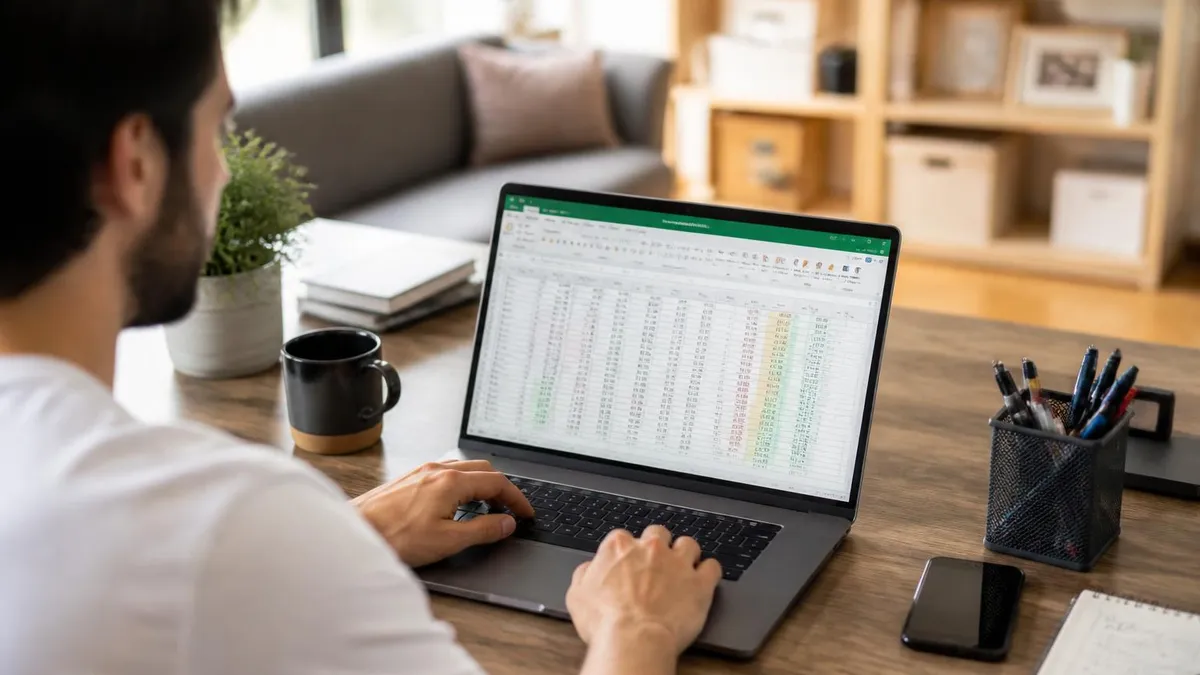 Excel Spreadsheet - Microsoft Excel certification study resource