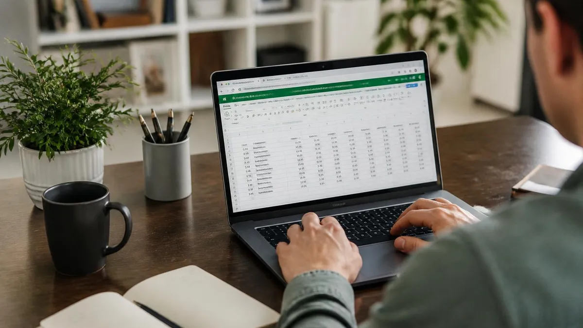 Excel Spreadsheet - Microsoft Excel certification study resource