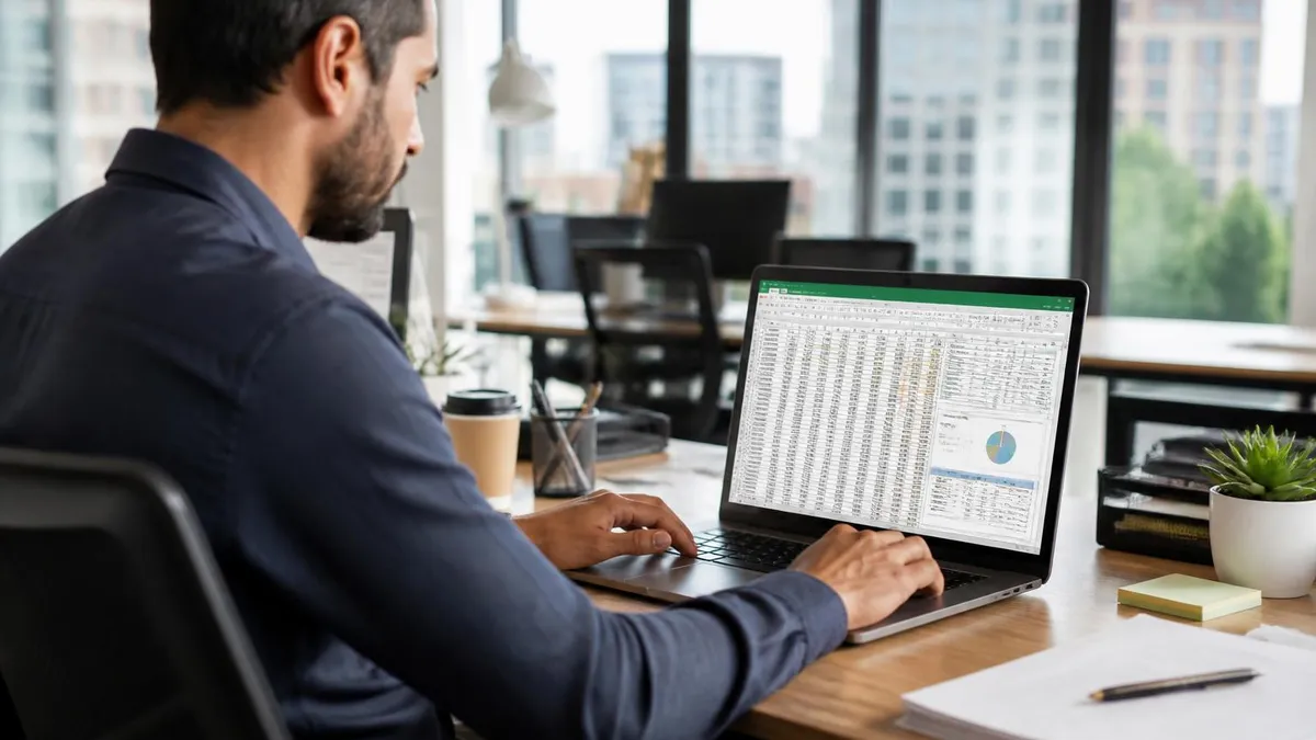 Excel Spreadsheet - Microsoft Excel certification study resource