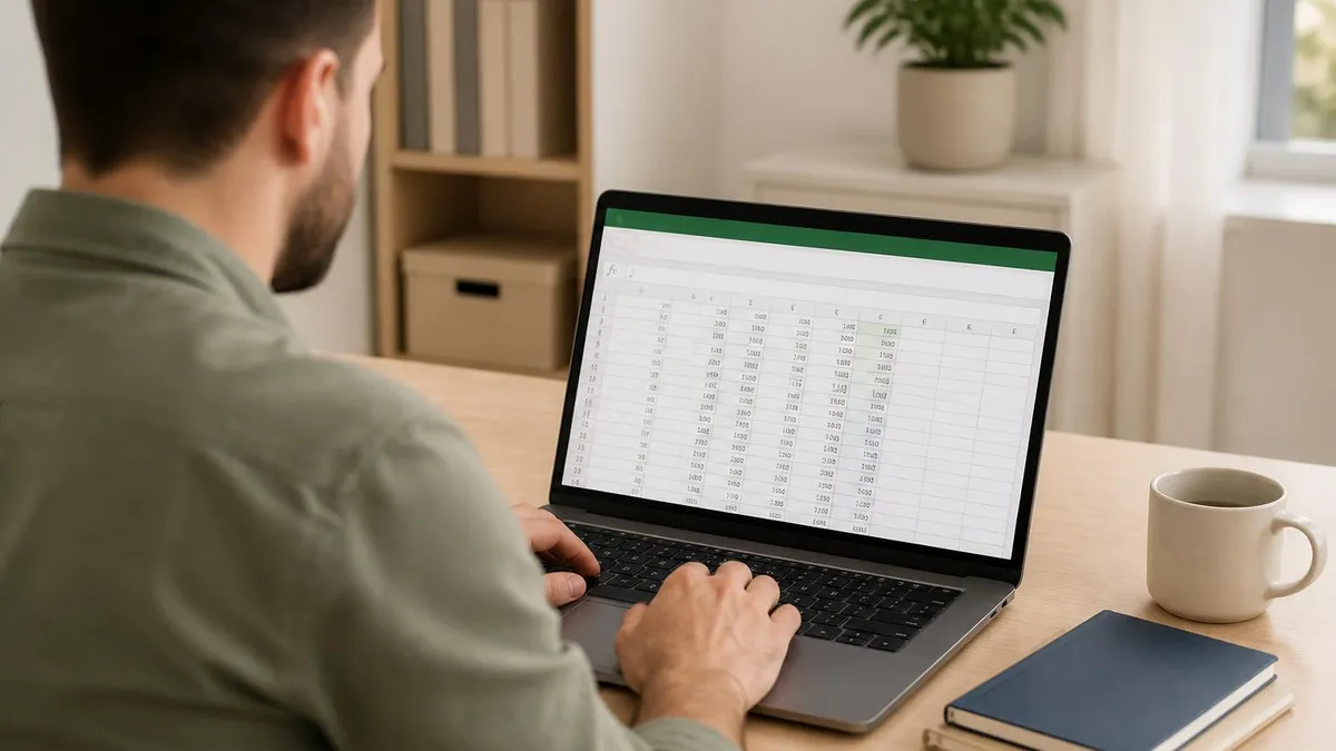 Excel Spreadsheet - Microsoft Excel certification study resource