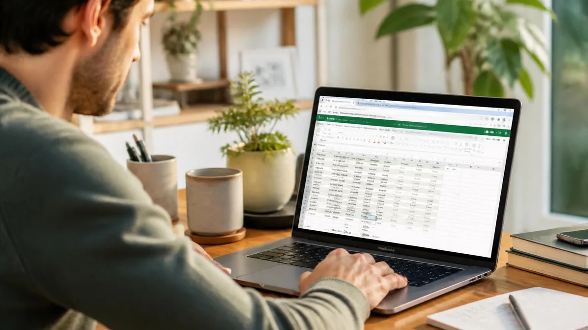 Excel Spreadsheet - Microsoft Excel certification study resource