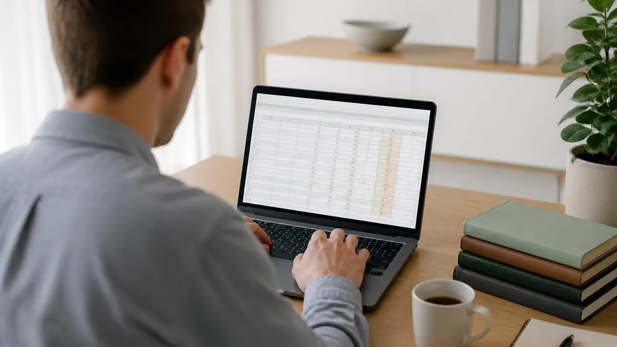 Excel Spreadsheet - Microsoft Excel certification study resource