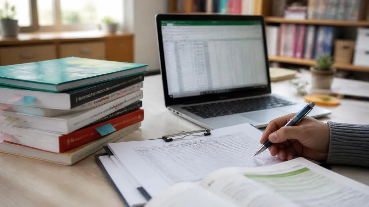 Excel Spreadsheet - Microsoft Excel certification study resource
