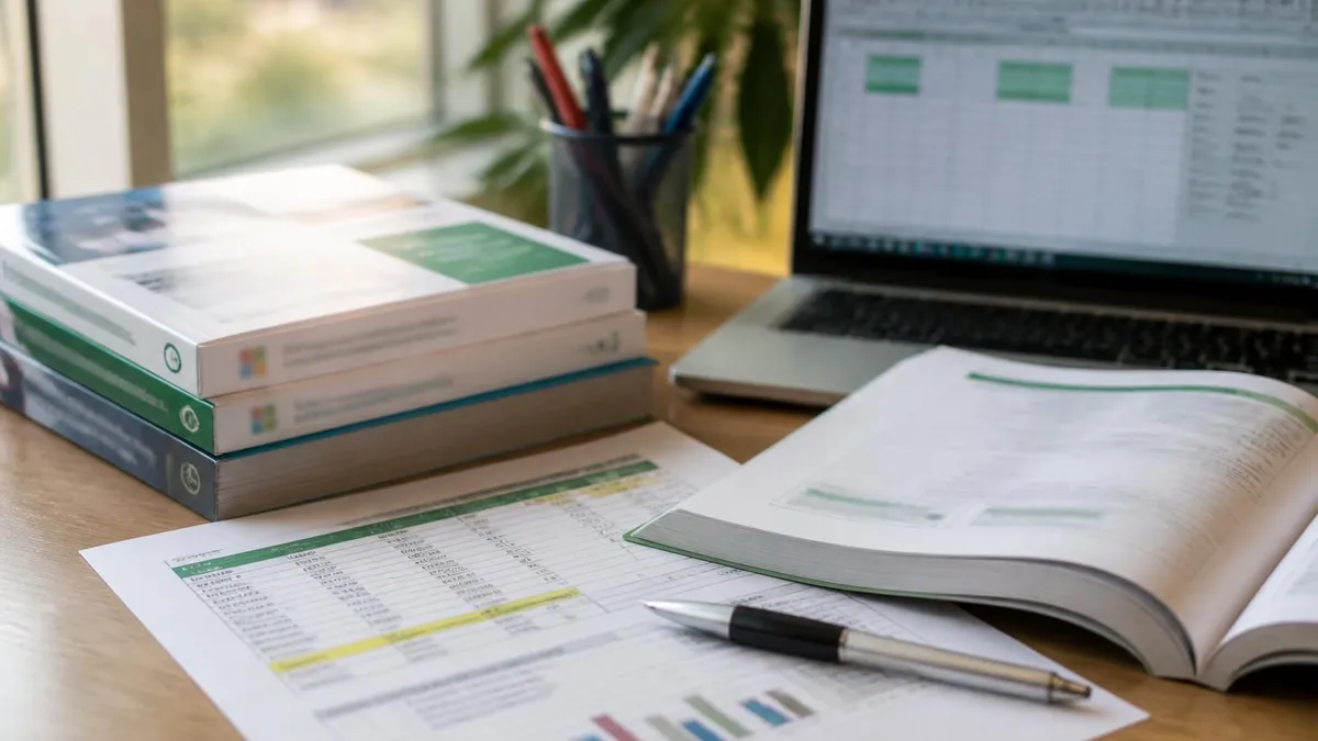 Excel Spreadsheet - Microsoft Excel certification study resource