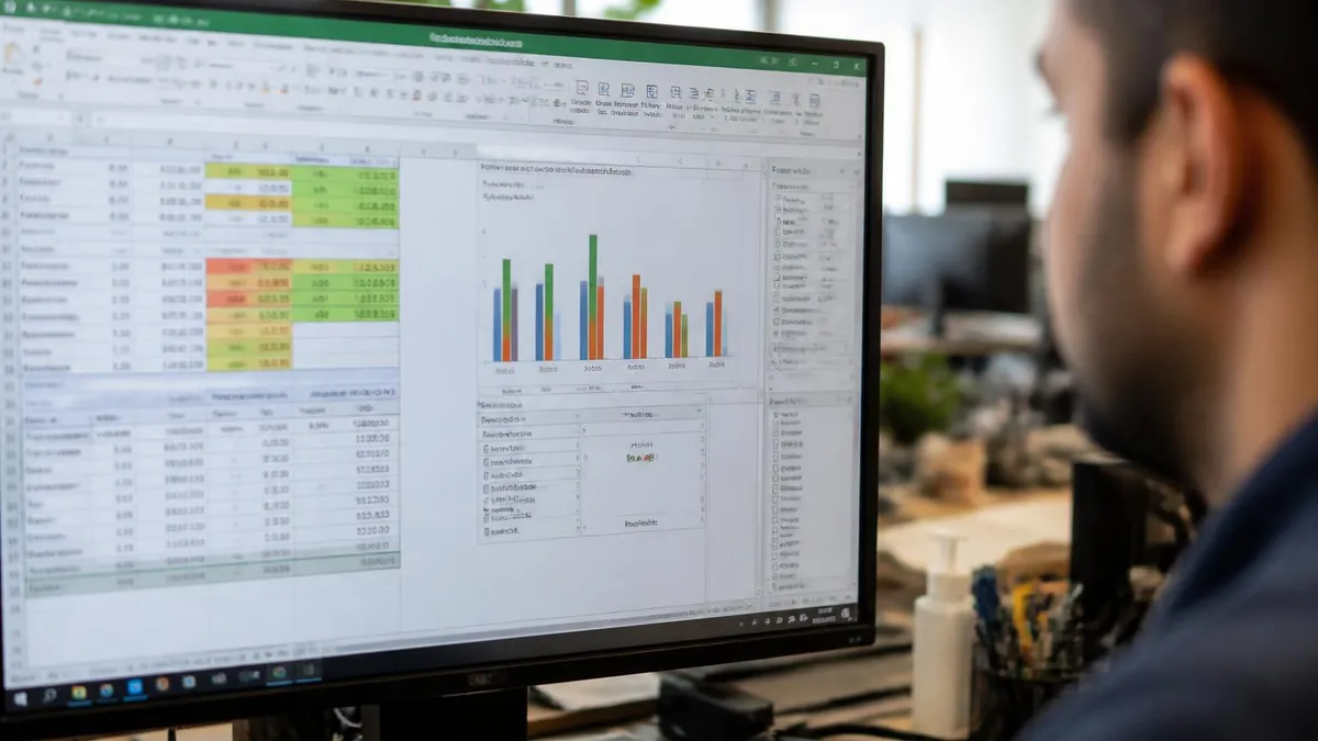 Excel Spreadsheet - Microsoft Excel certification study resource