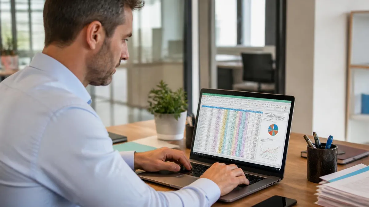 Excel Spreadsheet - Microsoft Excel certification study resource