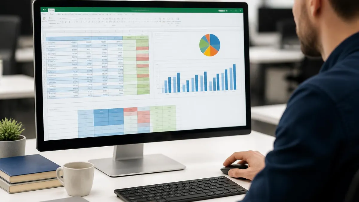 Excel Spreadsheet - Microsoft Excel certification study resource