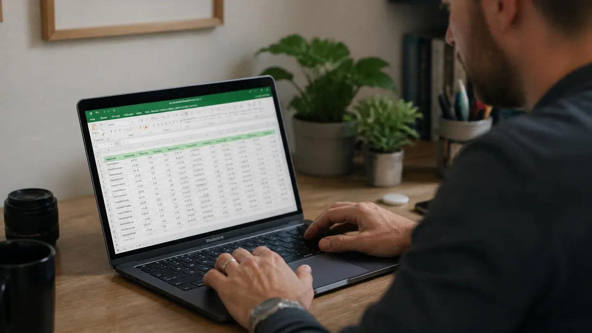 Excel Spreadsheet - Microsoft Excel certification study resource