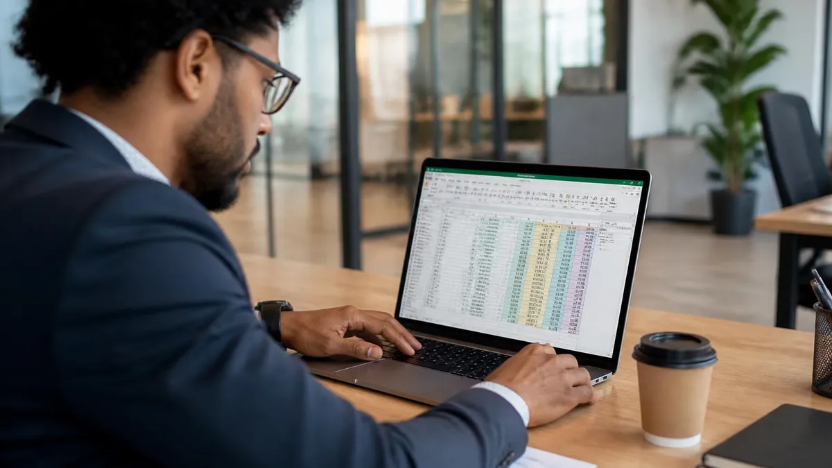 Excel Spreadsheet - Microsoft Excel certification study resource